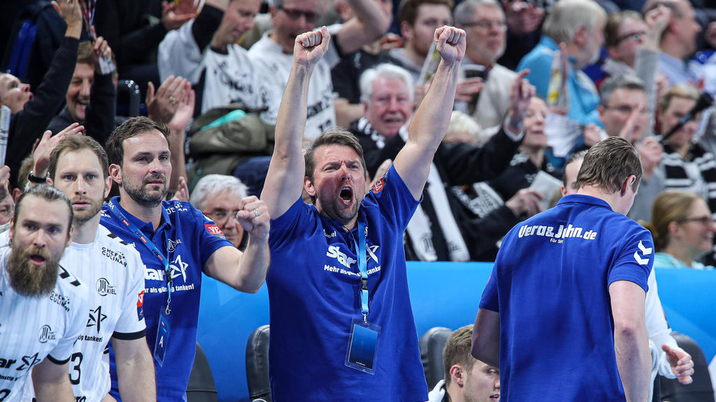 Der THW Kiel hat sich für das Viertelfinale der Champions League qualifziert Der THW Kiel hat sich für das Viertelfinale der Champions League qualifziert