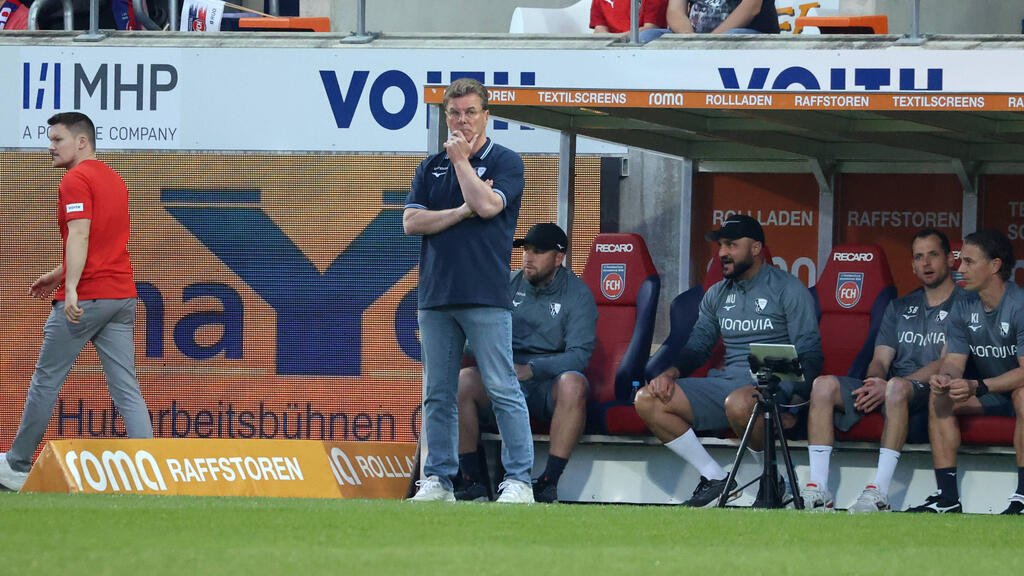 Der VfL Bochum kann am Wochenende absteigen Der VfL Bochum kann am Wochenende absteigen