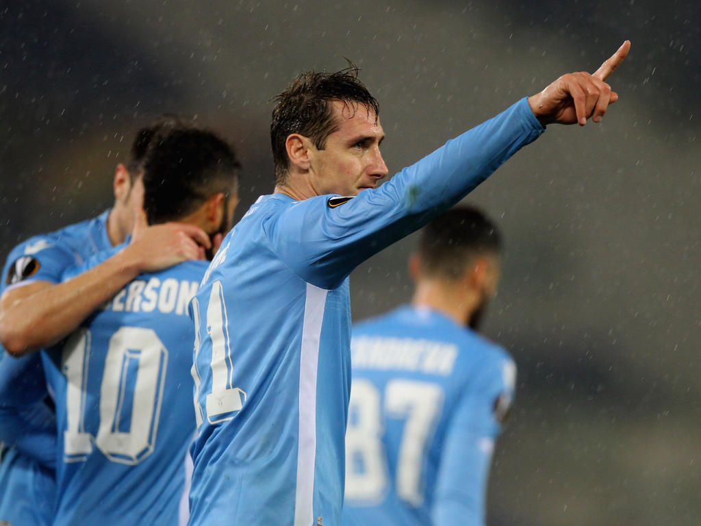 Miro Klose pone fin a su etapa en la Lazio. (Foto: Getty)