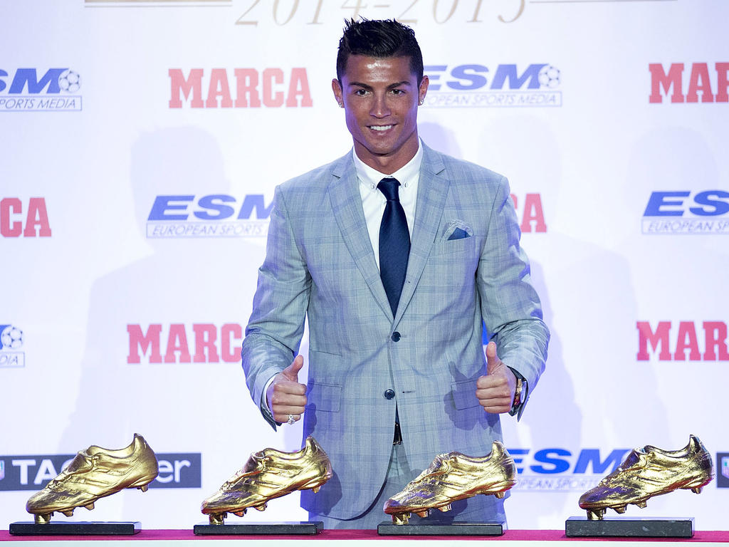 Cristiano Ronaldo, por cuarta vez máximo goleador de Europa. (Foto: Getty)