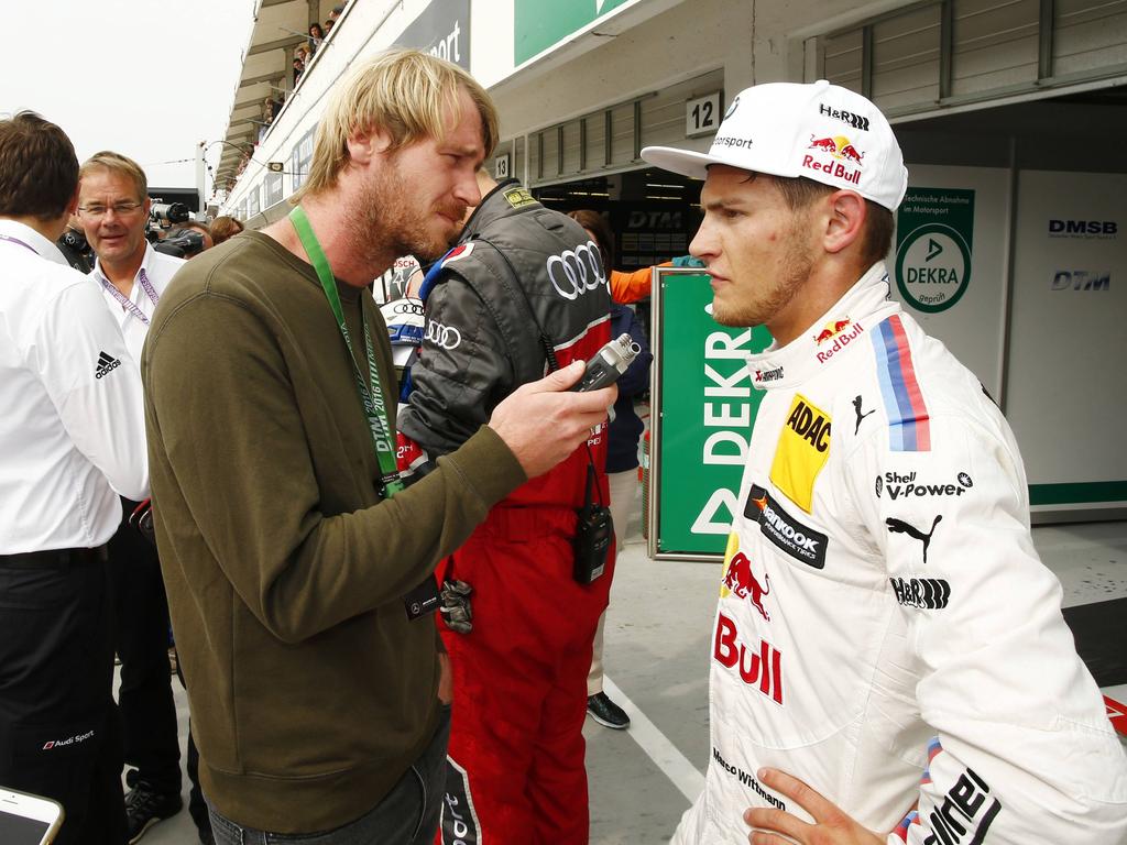 Wittmann (r.) macht sich keine Hoffnungen auf die Formel 1 Wittmann (r.) macht sich keine Hoffnungen auf die Formel 1
