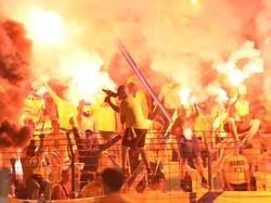 Die Fans von Brøndby IF sind bekannt für ihre Pyro-Shows