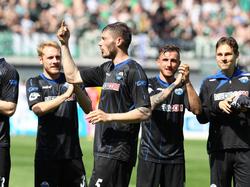 Die Spieler des SC Paderborn dürfen aufatmen
