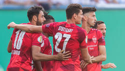 Der VfB Stuttgart steht in der zweiten Runde des DFB-Pokals