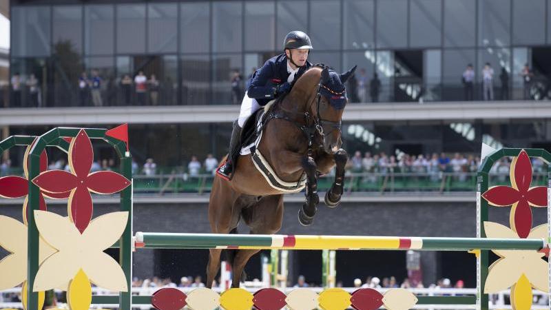 Gewann einen Test-Wettkampf in Tokio: Michael Jung Gewann einen Test-Wettkampf in Tokio: Michael Jung