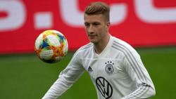 Nahm am Abschlusstraining der DFB-Elf für das Argentinien-Spiel teil: Marco Reus