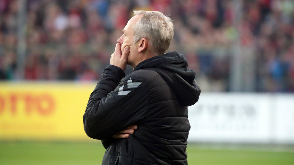 Trainer Christian Streich steht vor einer Vertragsverlängerung beim SC Freiburg