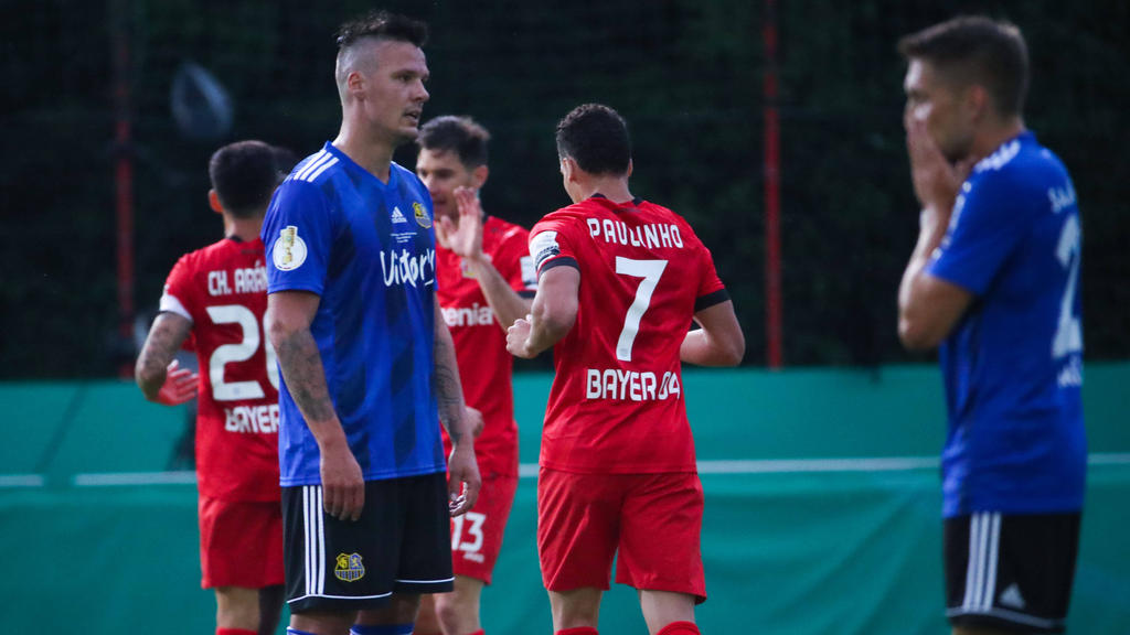 Bayer Leverkusen schlägt den 1. FC Saarbrücken im DFB-Pokal