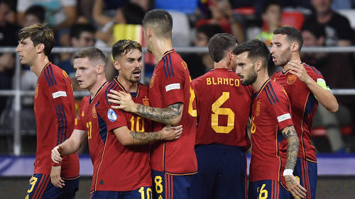 Spanien feierte einen Kantersieg gegen die Ukraine