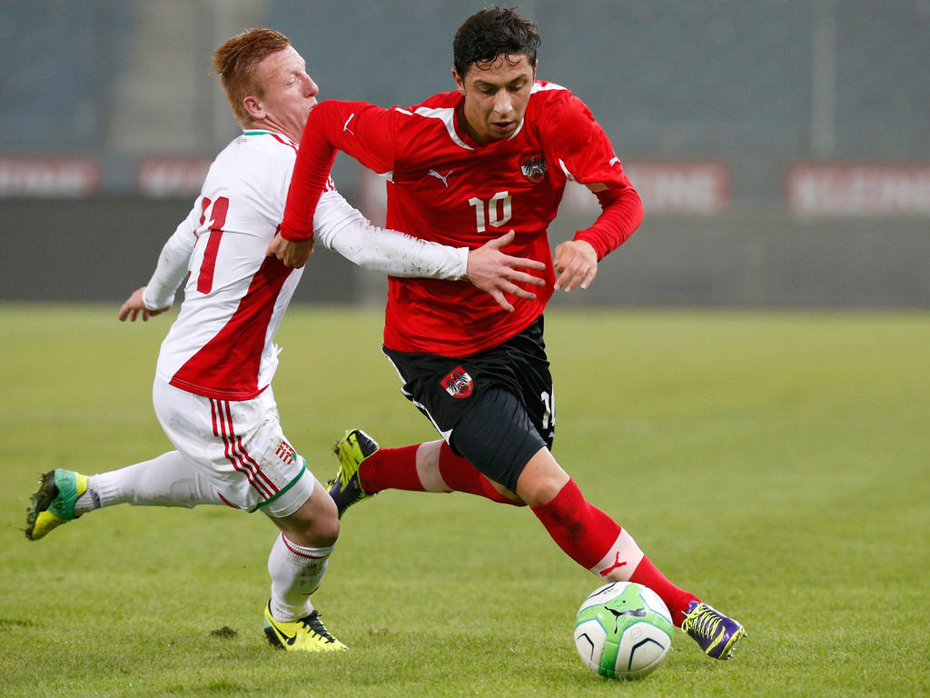 Robert Žulj drehte mit dem ÖFB-U21-Team gegen Ungarn nach der Pause mächtig auf