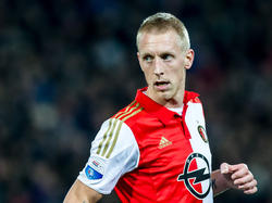 Lex Immers maakt speelminuten tijdens het bekerduel Feyenoord - Willem II. (17-12-2015)