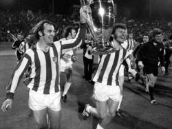 Die Bayern-Spieler bezwangen im Jahr 1974 Atlético Madrid im Finale