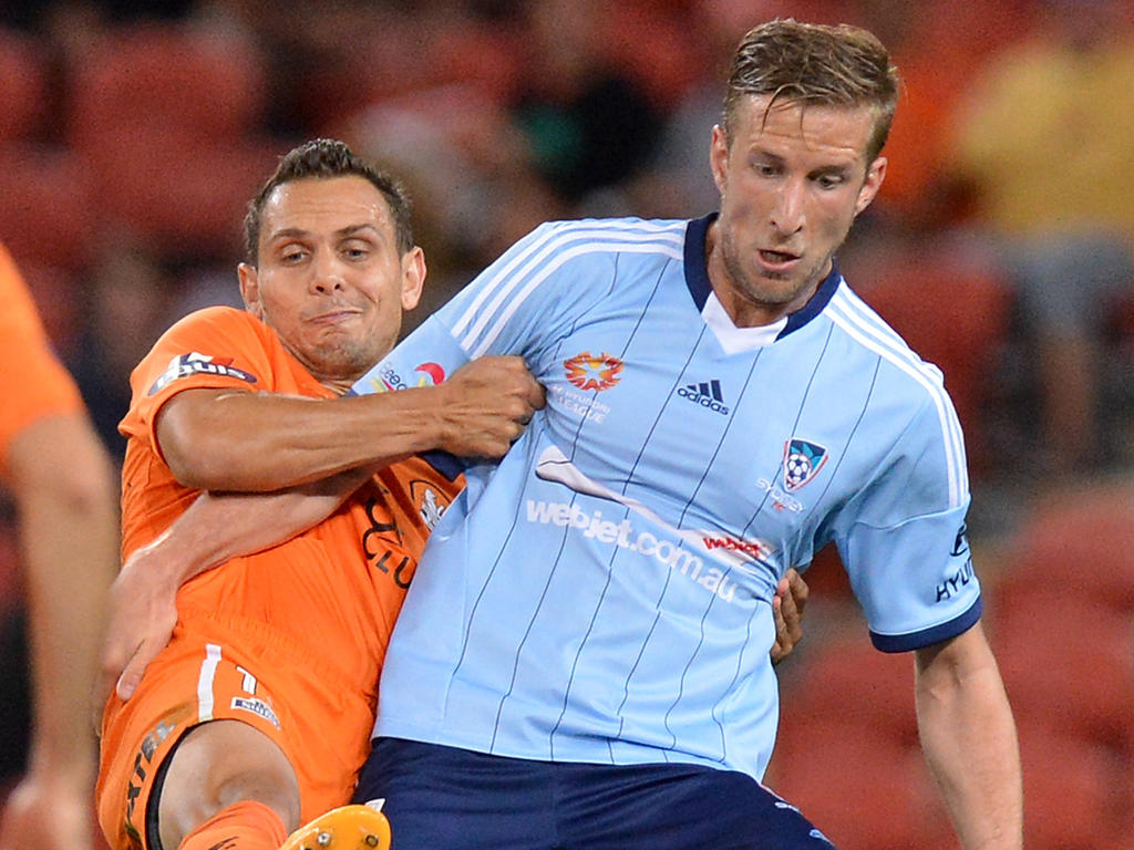 Marc Janko erzielte in der 3. Runde der A-League gegen Brisbane Roar sein erstes Pflichtspieltor für den Sydney FC