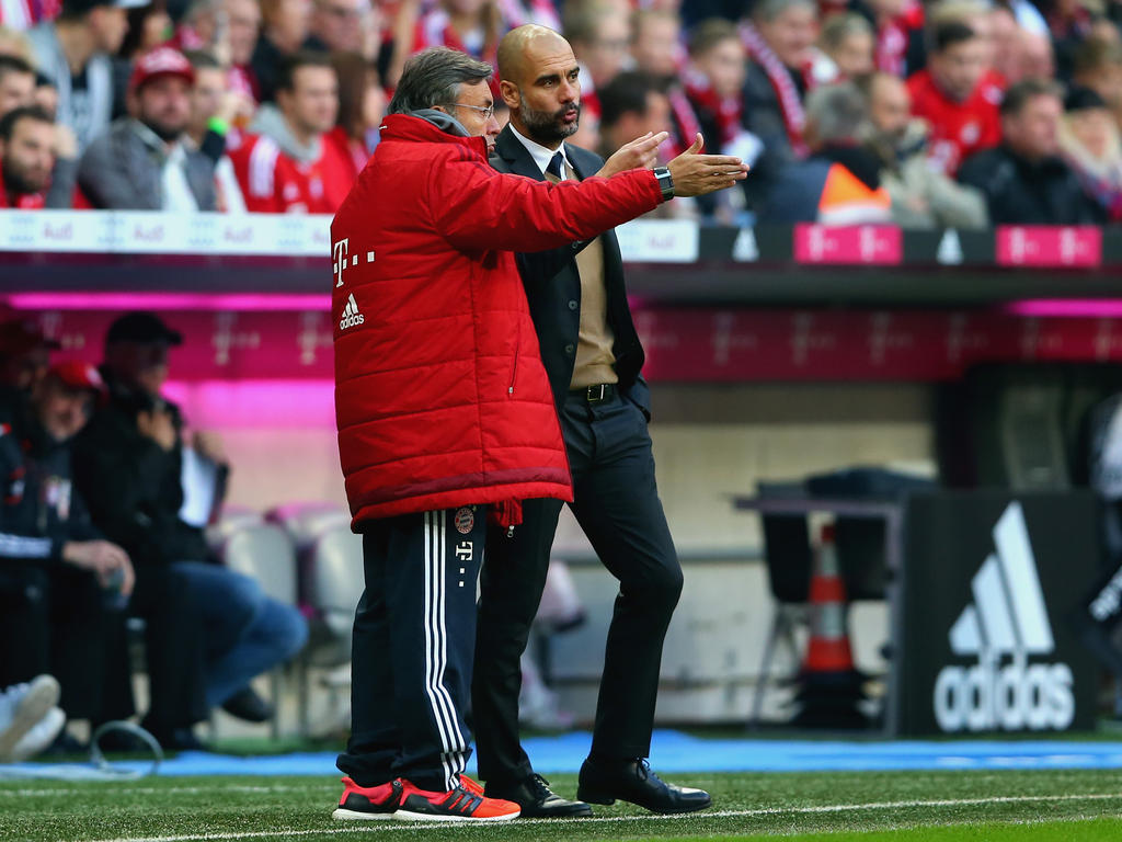 Pep Guardiola will trotz der Überlegenheit der Bayern nicht locker lassen