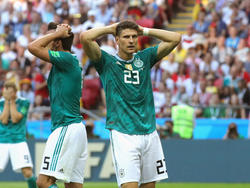 Mario Gomez kann das WM-Aus der deutschen Nationalmannschaft noch nicht fassen