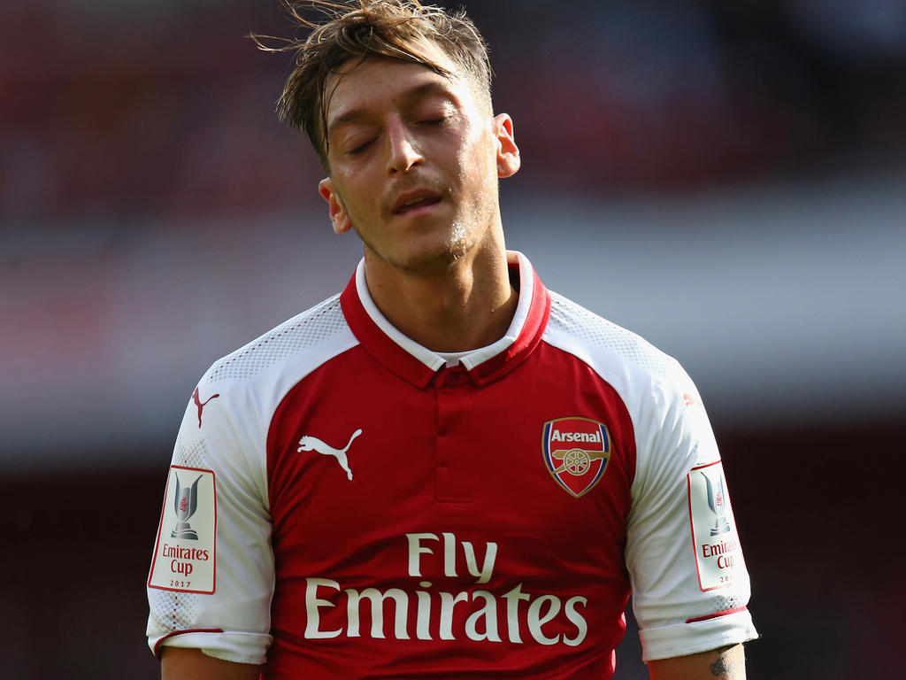 Mesut Özil erlebte gegen Stoke City einen schwachen Tag