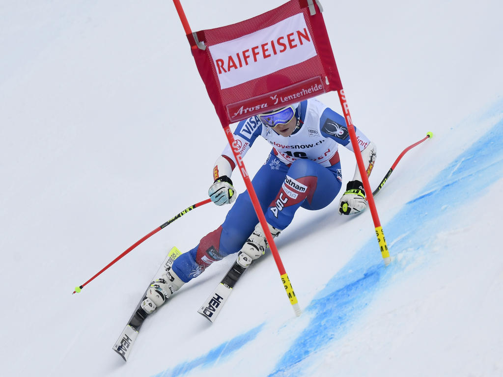 Lindsey Vonn verpasst in der Kombination von Lenzerheide das Podest Lindsey Vonn verpasst in der Kombination von Lenzerheide das Podest