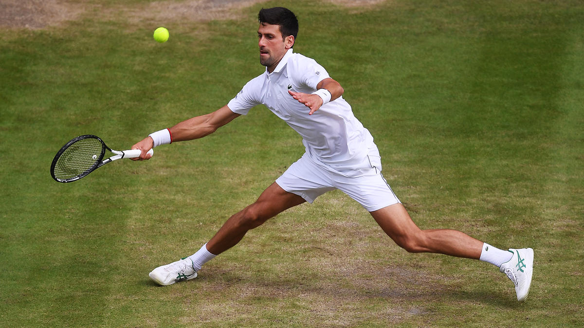 Novak Djokovic fehlen zwei Siege zur Titelverteidigung Novak Djokovic fehlen zwei Siege zur Titelverteidigung