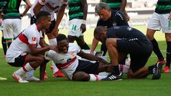 Mohamed Sankoh verletzte sich zum Ligastart schwer