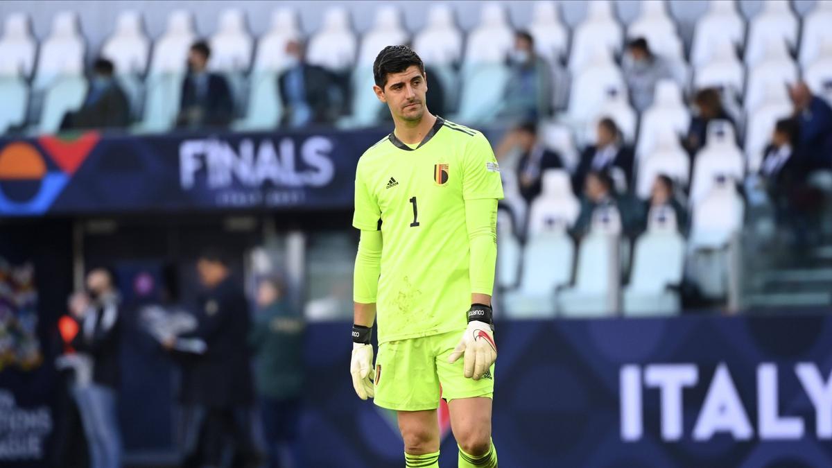 Spielte mit der belgischen Nationalmannschaft in der Nations League: Thibaut Courtois