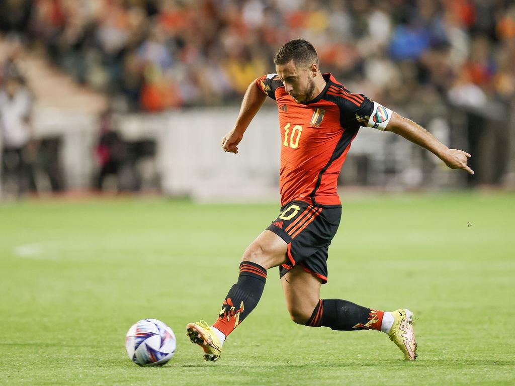 Geht davon aus sein letztes großes Turnier in Katar zu spielen: Belgiens Eden Hazard