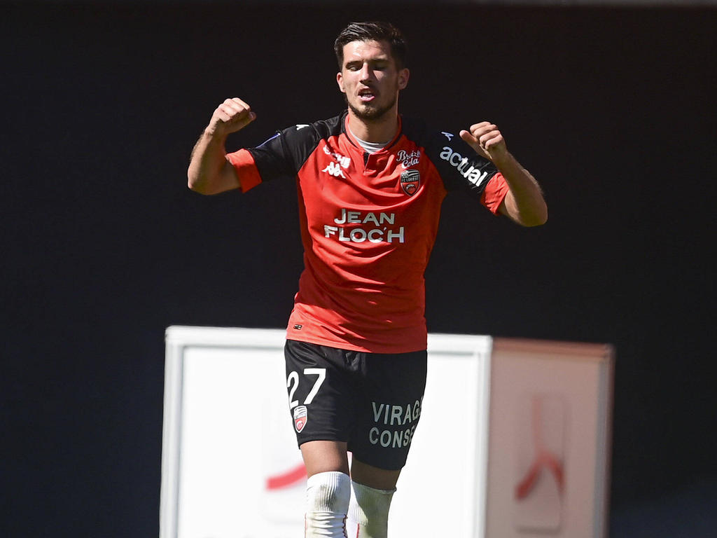 Adrian Grbić hat sich erstmals als Lorient-Stürmer in die Schützenliste eingetragen