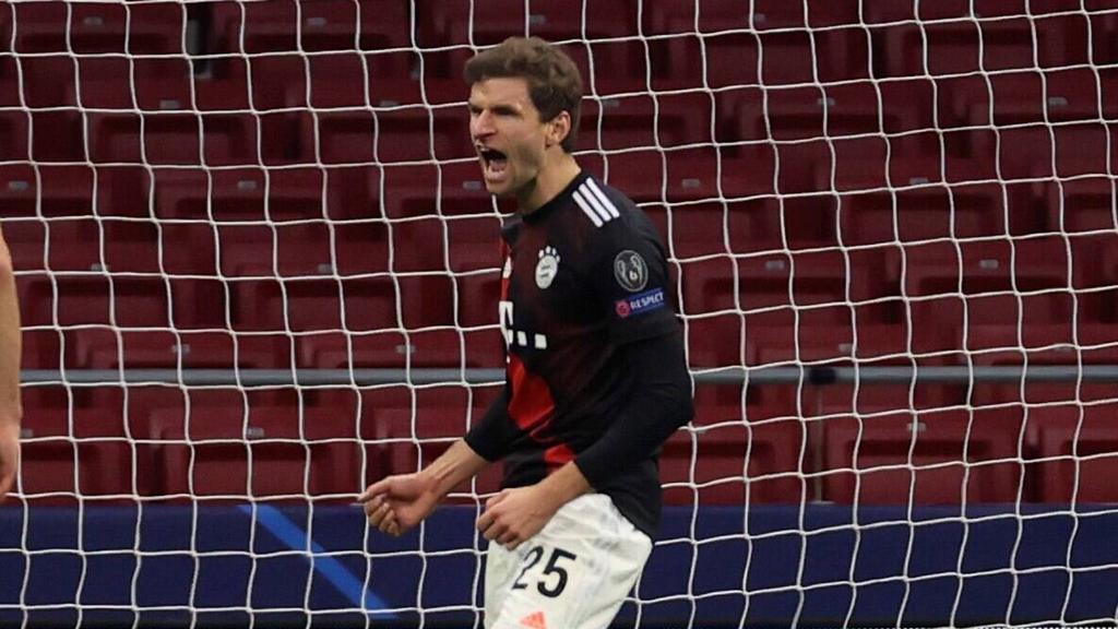 Thomas Müller traf für den FC Bayern vom Punkt