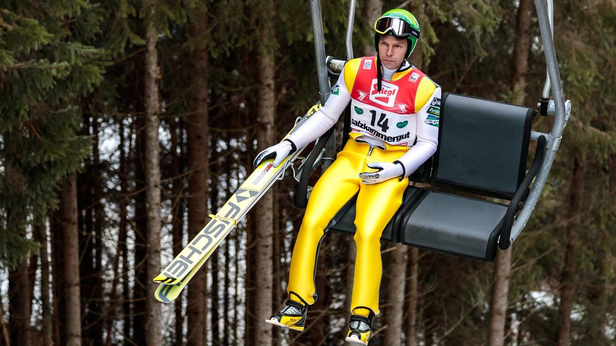 Skisprung-Legende Janne Ahonen kehrte am Wochenende noch einmal auf die Schanze zurück