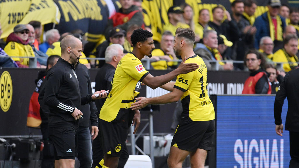 Haller und Füllkrug teilen sich die Einsatzzeiten beim BVB Haller und Füllkrug teilen sich die Einsatzzeiten beim BVB