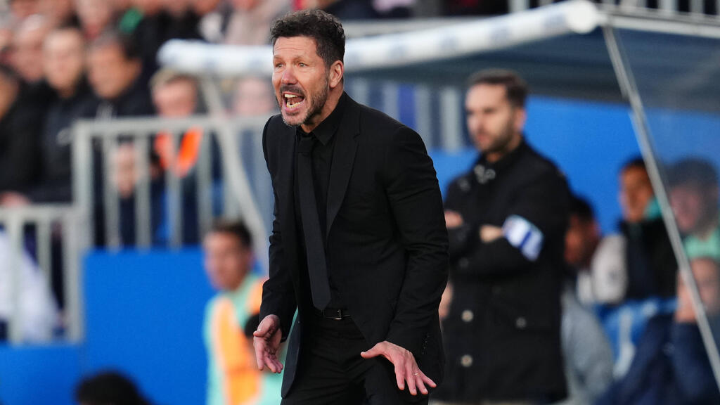 Es war kein guter Tag für Atlético Madrid und Trainer Diego Simeone