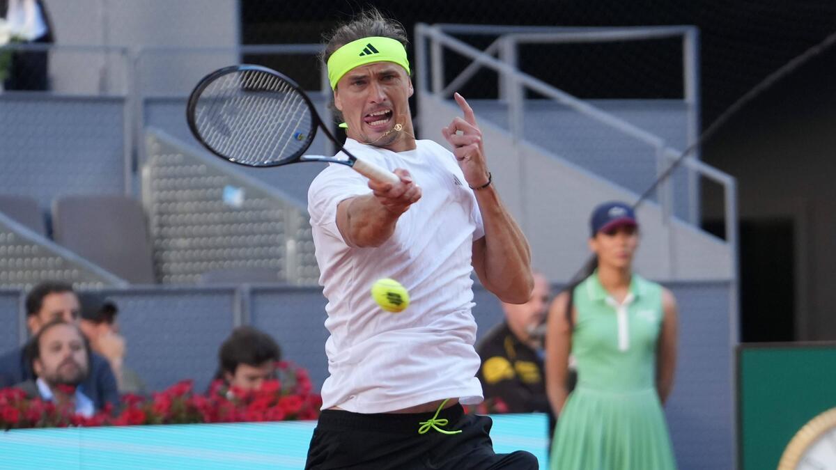 Alexander Zverev ist in Madrid ausgeschieden