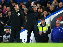 Mourinho salió de la cancha totalmente descontento con su equipo. (Foto. Getty)