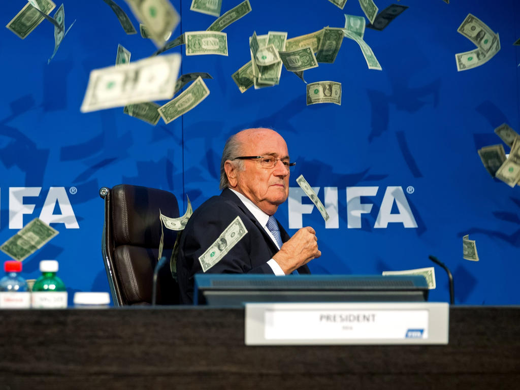 Zweifelhafter Geldregen für Joseph S. Blatter Zweifelhafter Geldregen für Joseph S. Blatter