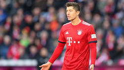 Im Mittelpunkt der Kritik: Robert Lewandowski vom FC Bayern München