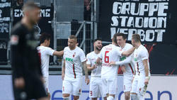 Der FC Augsburg besiegte Eintracht Frankfurt