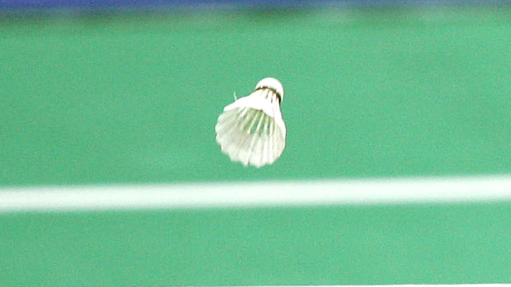 Das deutsche Badminton-Team feierte den zweiten Sieg Das deutsche Badminton-Team feierte den zweiten Sieg