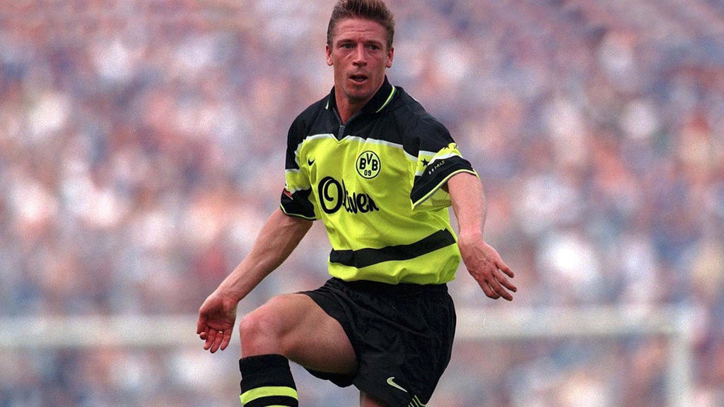 Gewann mit dem BVB 1997 die Champions League: Steffen Freund Gewann mit dem BVB 1997 die Champions League: Steffen Freund