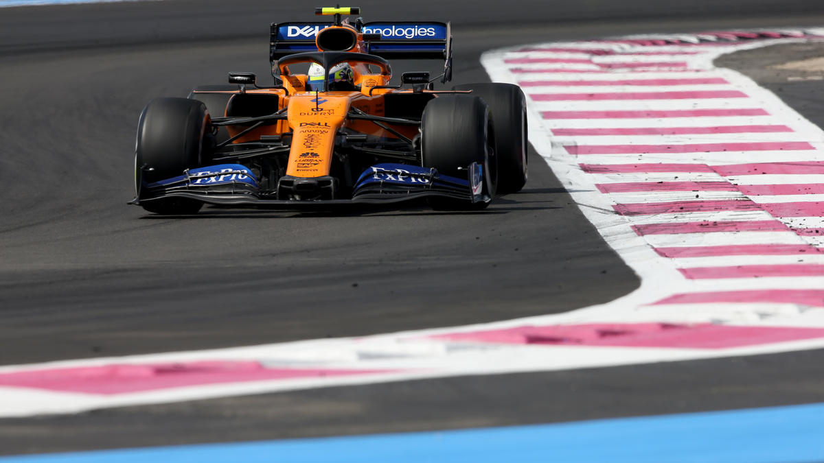 Lando Norris hat in Frankreich mit einigen Schwierigkeiten zu kämpfen Lando Norris hat in Frankreich mit einigen Schwierigkeiten zu kämpfen