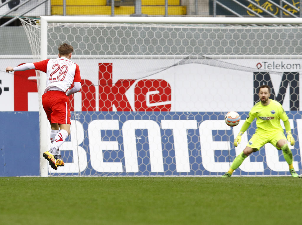 Kolja Pusch (l.) trägt in der kommenden Saison das Trikot des 1. FC Heidemheim