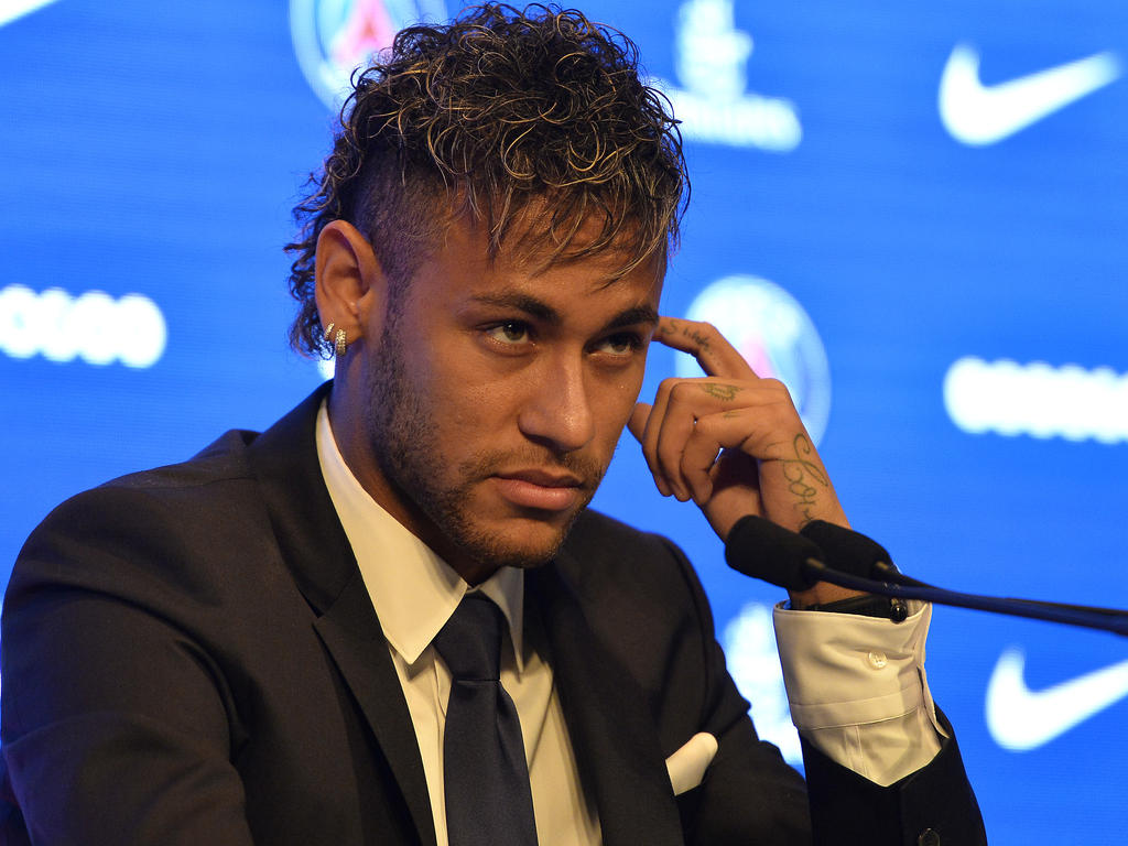 Zunächst noch nicht am Ball: Neymar
