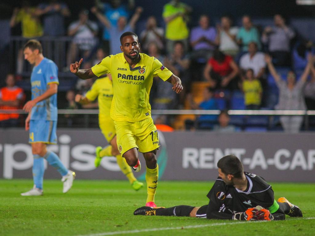 Bakambu anotó el segundo gol del Villarreal. (Foto: Getty)