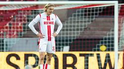 Sebastiaan Bornauw vom 1. FC Köln beklagt einen Mittelhandbruch