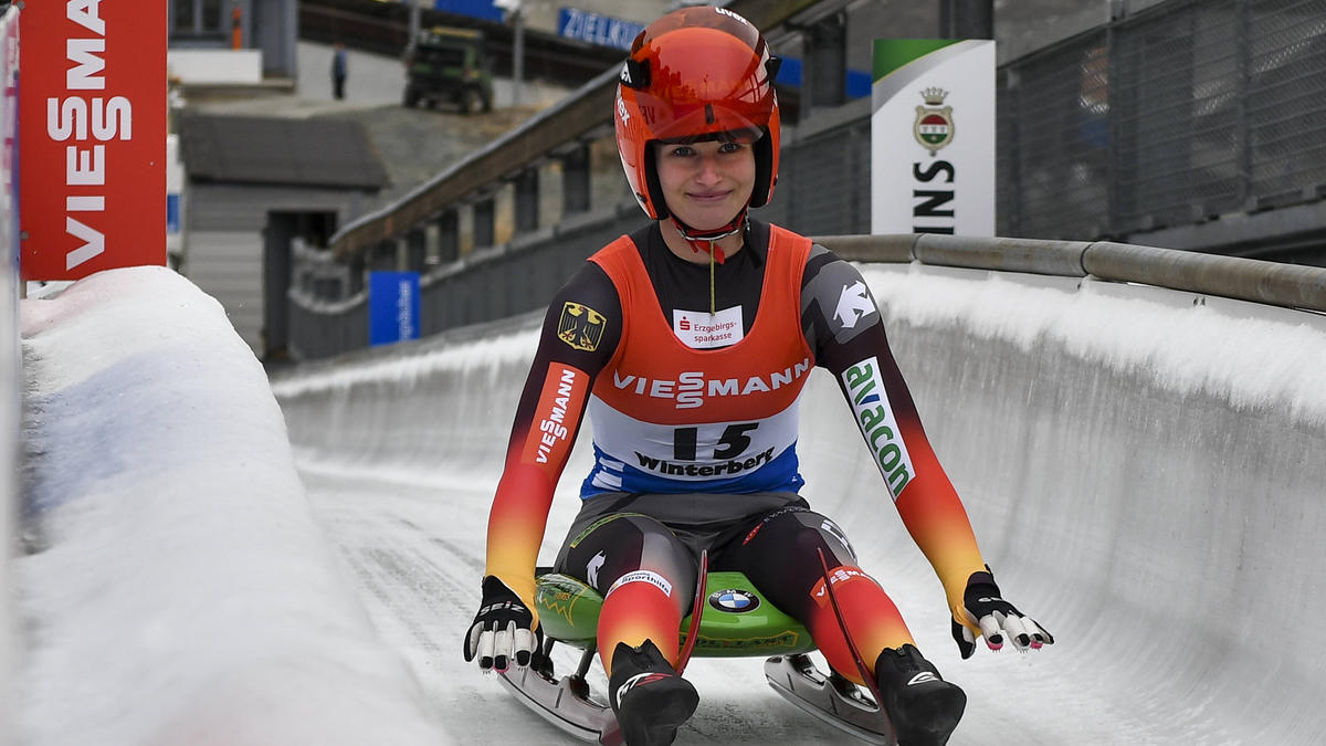 Julia Taubitz verpasste die Führung im Gesamt-Weltcup Julia Taubitz verpasste die Führung im Gesamt-Weltcup