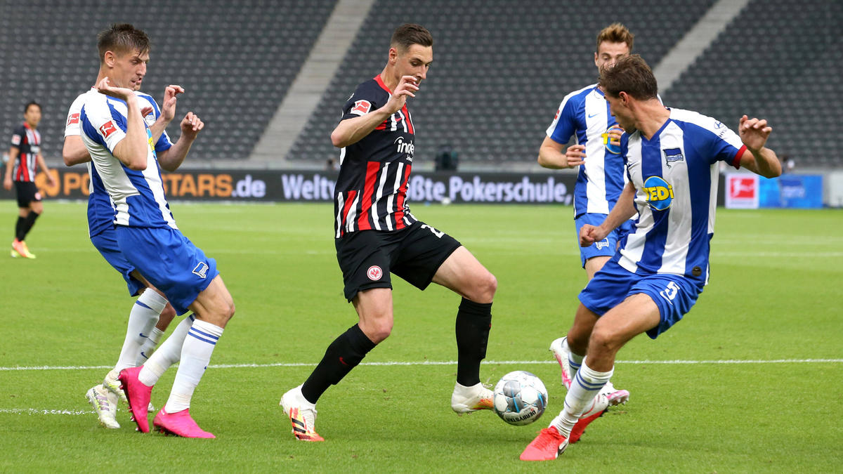 Hertha BSC Vs. Eintracht Frankfurt: Die Aufstellungen In Der Bundesliga