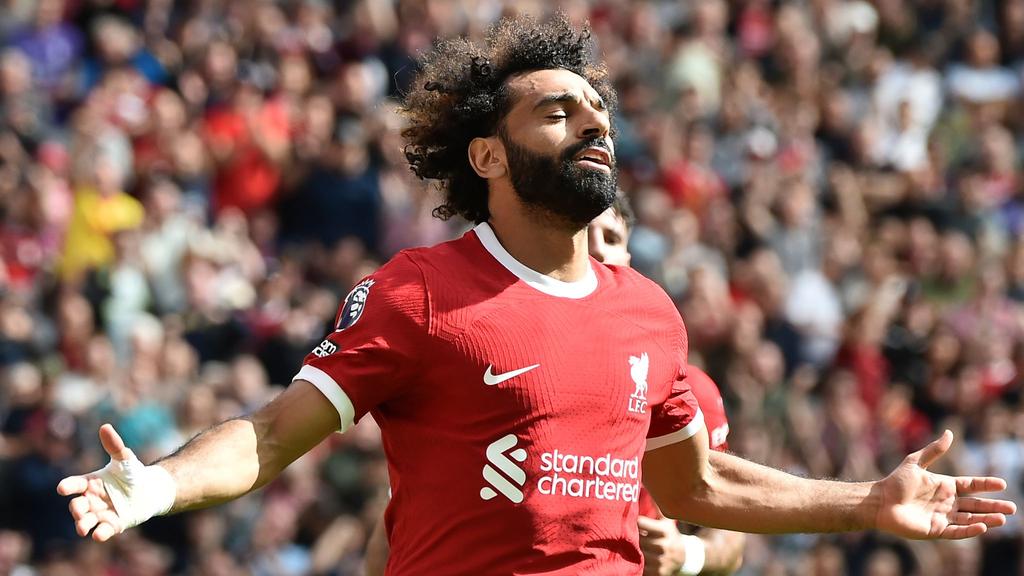Auch Liverpool-Star Mohamed Salah steht in Saudi-Arabien hoch im Kurs