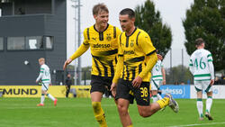 Cole Campbell (l.) und Kjell Wätjen zählen zu den größten Talenten des BVB