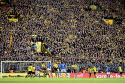 La afición del Borussia Dortmund acompañará a su equipo en la final de Copa Alemana. (Foto: Getty)