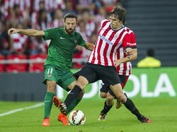 Ander Iturraspe (r.) bleibt Athletic Bilbao langfristig treu