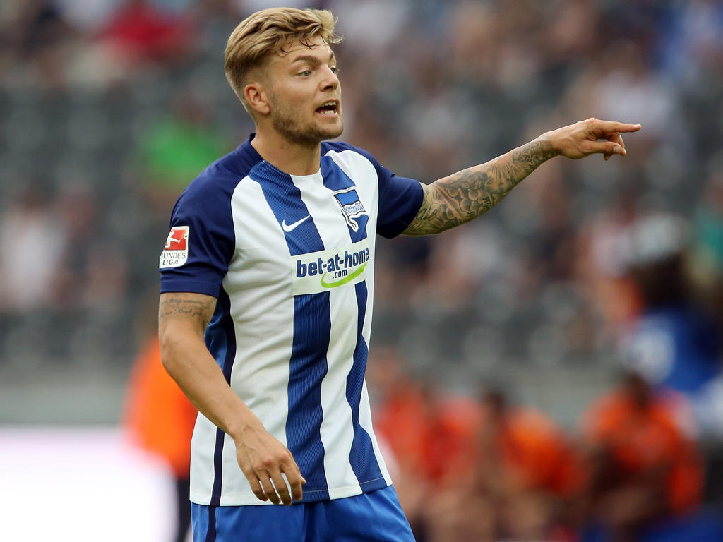 Alexander Esswein ist zufrieden mit dem Start seiner Herthaner Alexander Esswein ist zufrieden mit dem Start seiner Herthaner