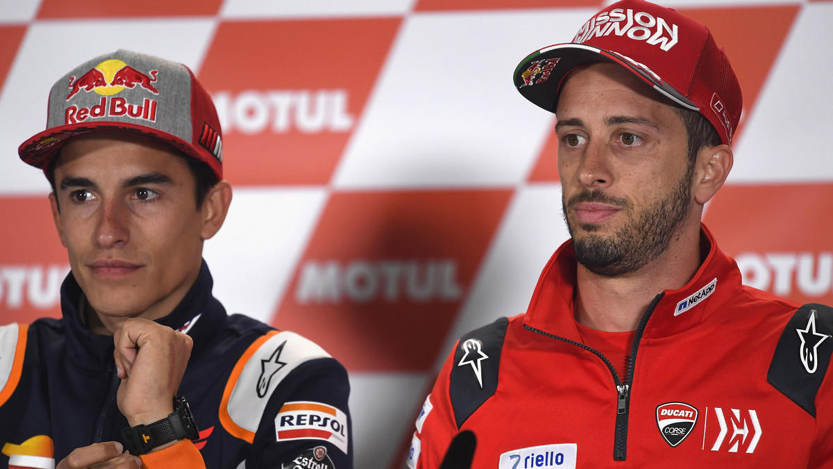 Marc Márquez sieht Andrea Dovizioso als Gefahr im Titelrennen Marc Márquez sieht Andrea Dovizioso als Gefahr im Titelrennen